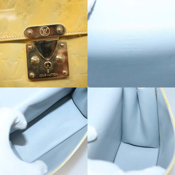 LOUIS VUITTON Monogram Vernis Spring Street Hand Bag Gris M91029 - Picture 11 of 12